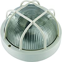 Los mejores  - Smartwares BE100W - Aplique de pared redonda- luz exterior- blanca